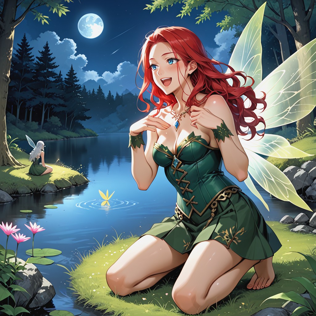 Fairy Woman, 18+, River Hentai AI Porn