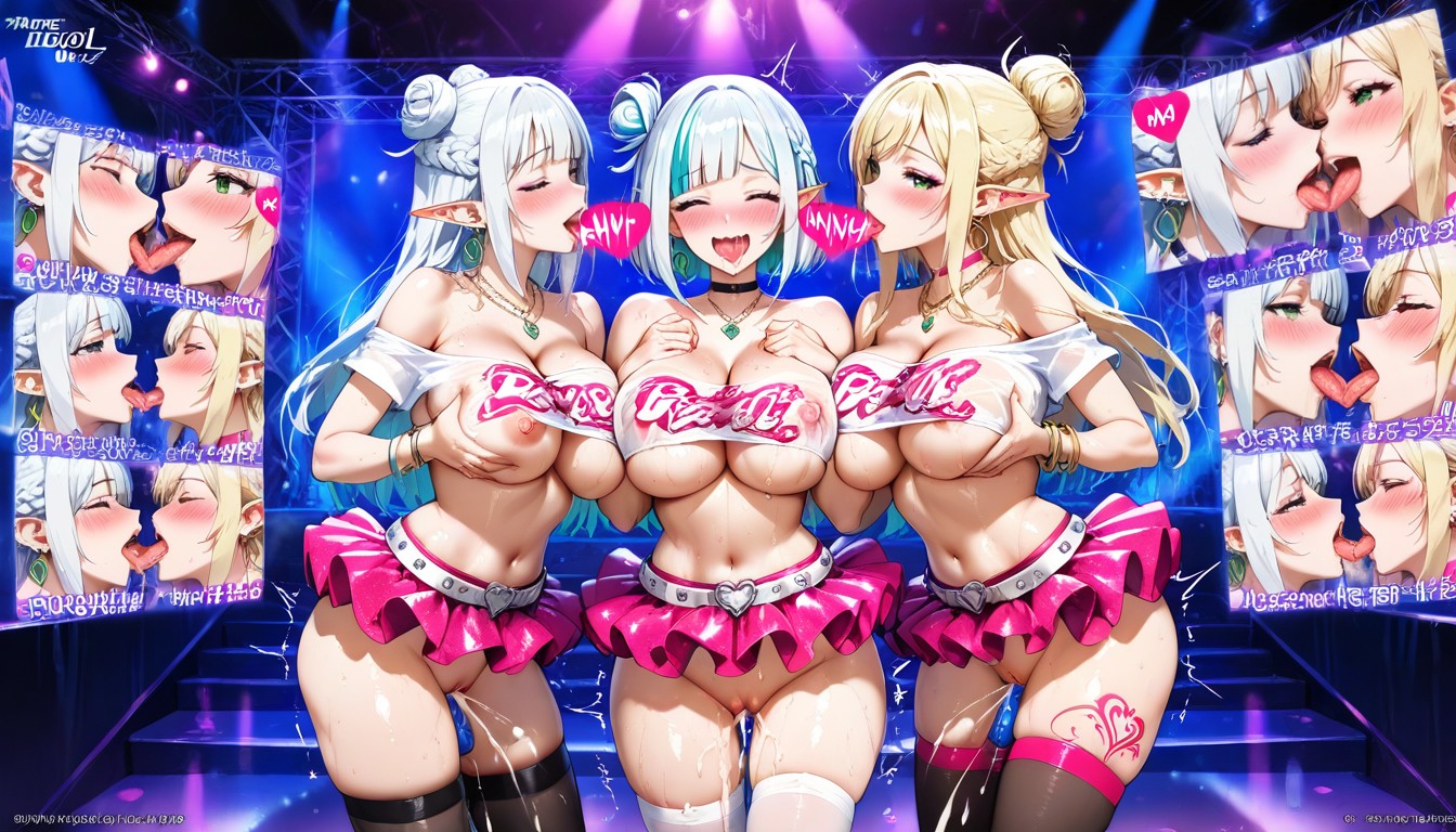 K-pop Idol, Rave, Seductive Hentai AI Porn