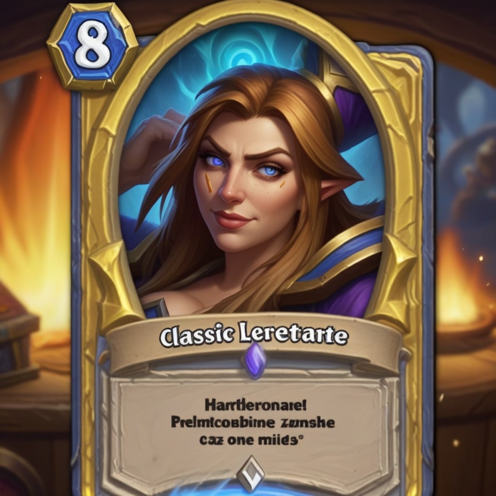 Classic Hearthstone Game, Original Hearthstone Game, Hearthstone Art Style AI Porn
