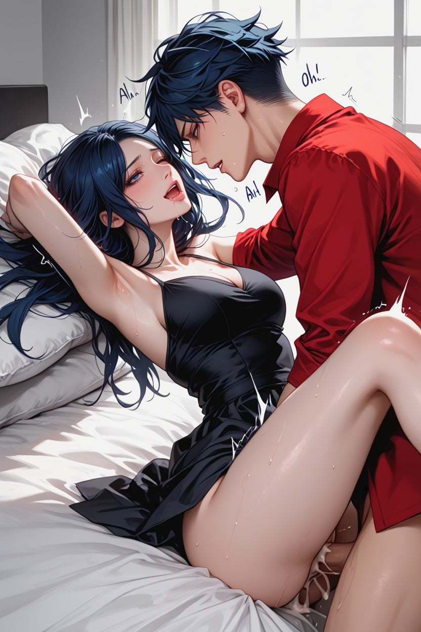 Creampie, Moaning Noises, Straight Smooth Hair Hentai AI Porn