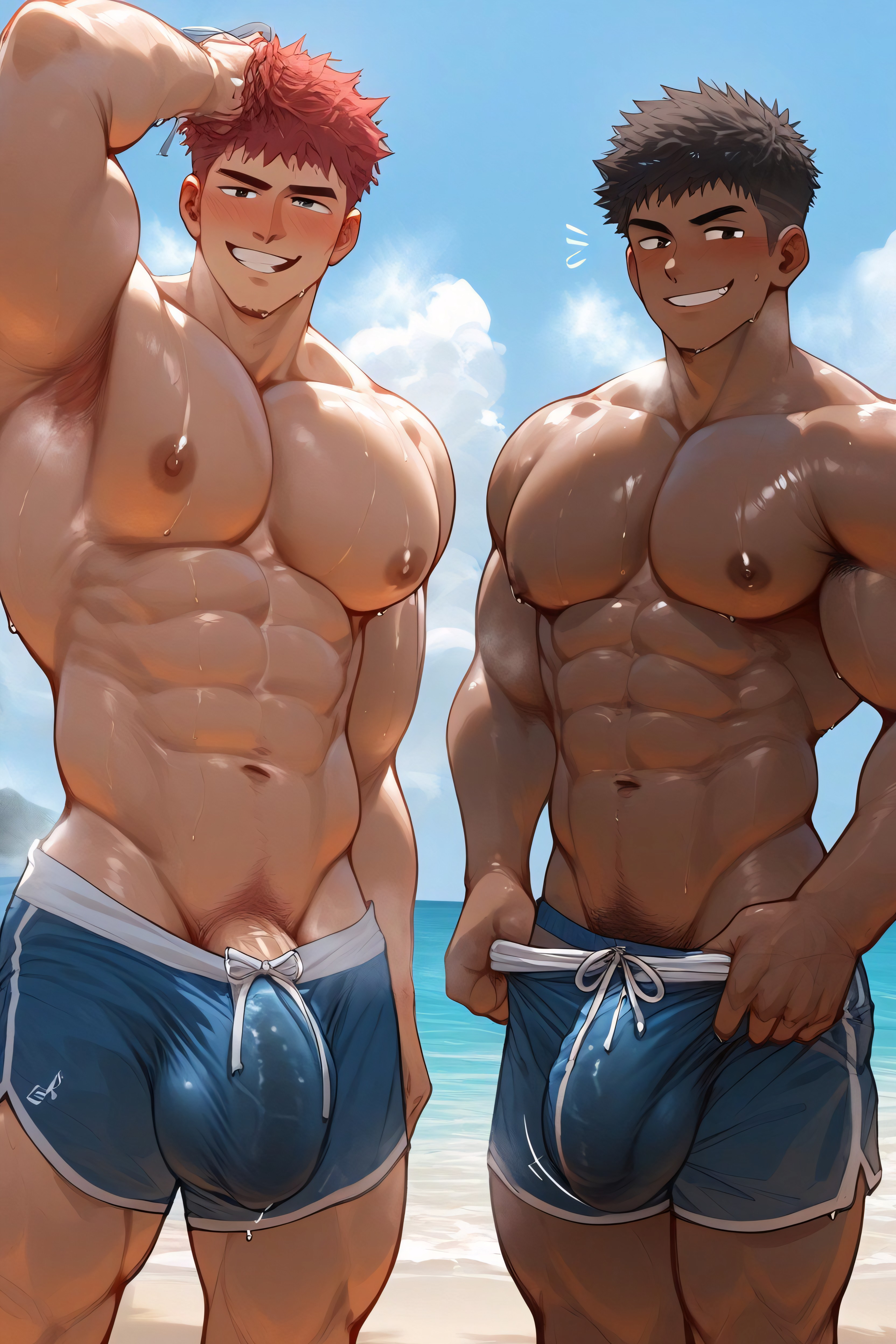 Swinging Dick, High Definition, Motion Lines AI Gay Porn