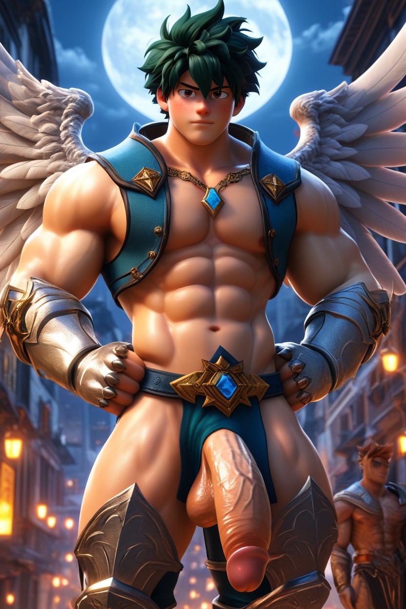 Izuku, 25+, Smooth Skin AI Gay Porn