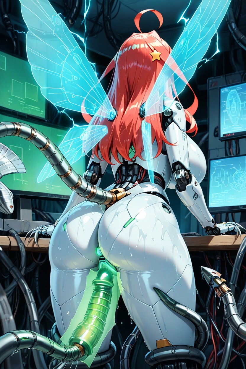 Octopussy, Limbs Inside Machine, Lightning Hentai AI Porn