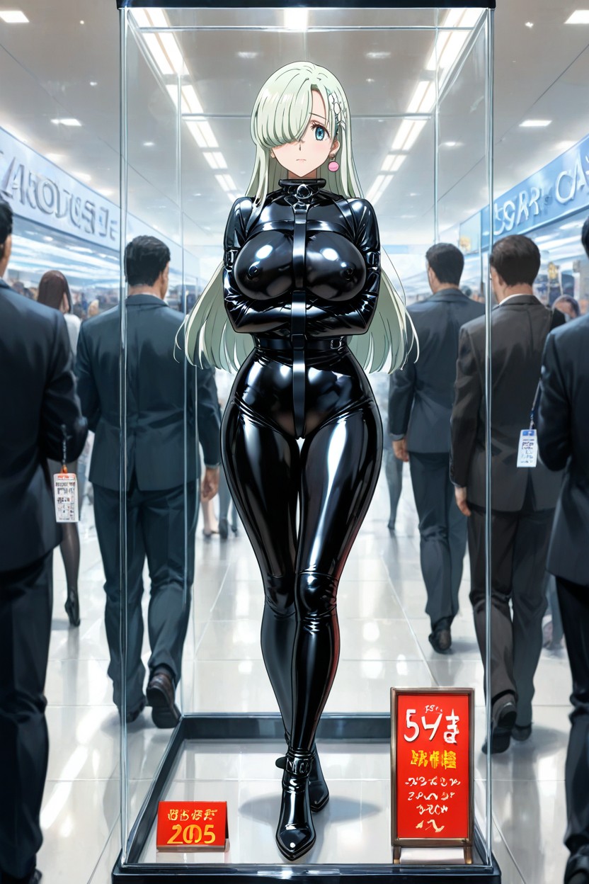 Black Gag, Arms Tied Together, On Sale Hentai AI Porn