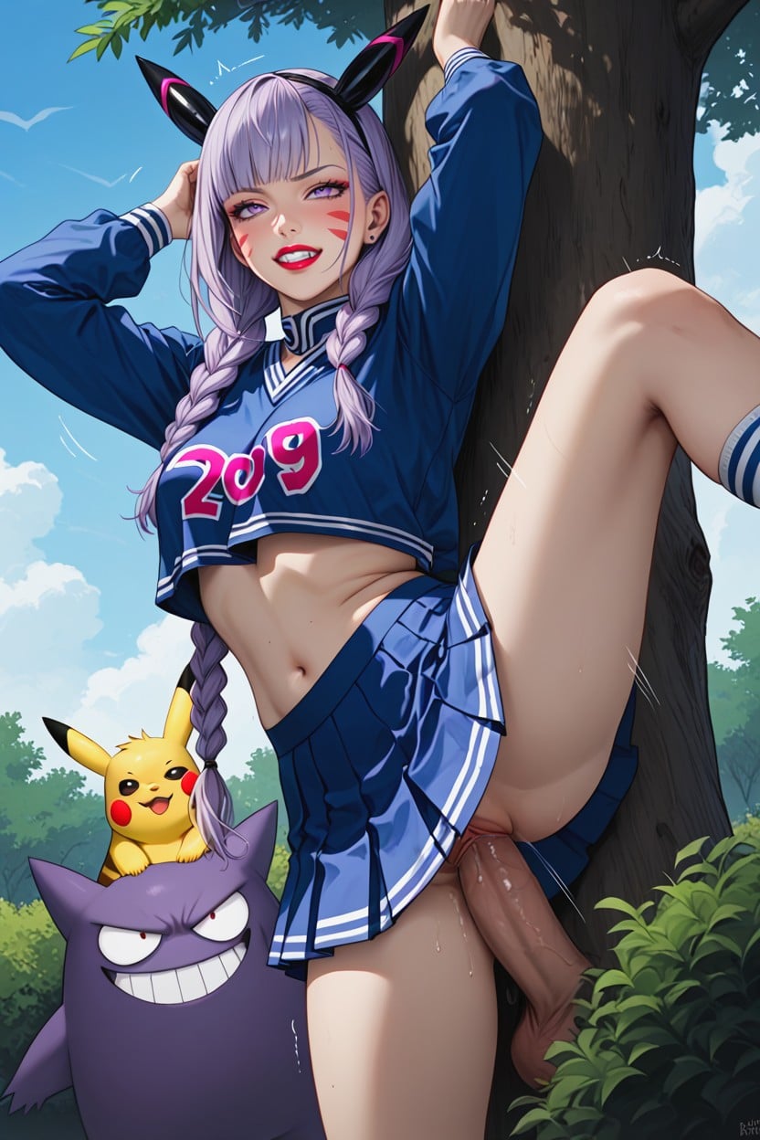 Big Ass, Pikachu Outfit, Doggystyle Hentai AI Porn