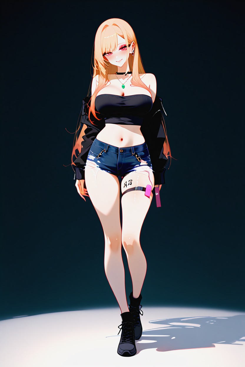 Horny, Sitting Low On The Hips, Adding A Touch Of Elegance Hair Long Hentai AI Porn
