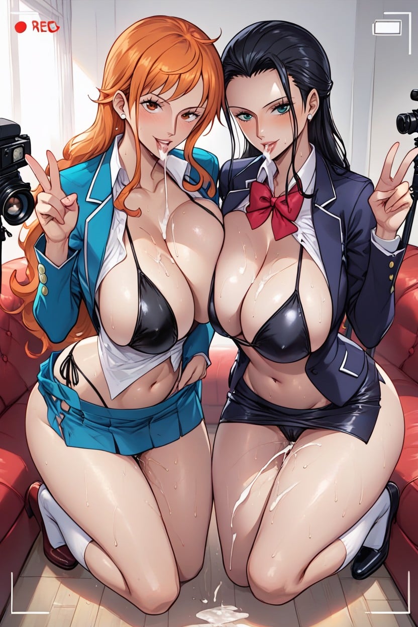 Shaking Ass, Black Bikini, 50+ Hentai AI Porn