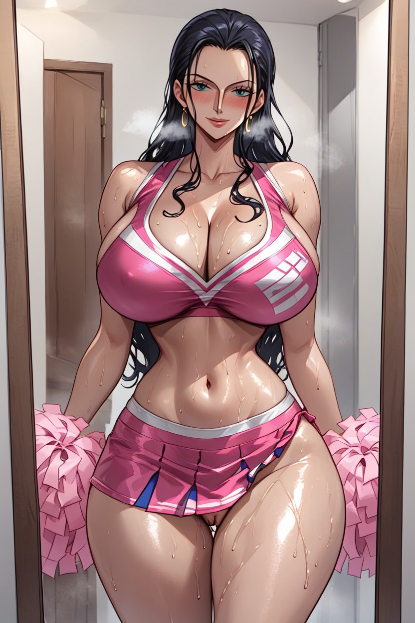 Oiled, Massive Ass, Massive Breast Hentai AI Porn