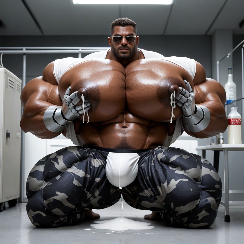 Gigantic, Squeezing Boobs Together, Squeezing Nipple AI Gay Porn