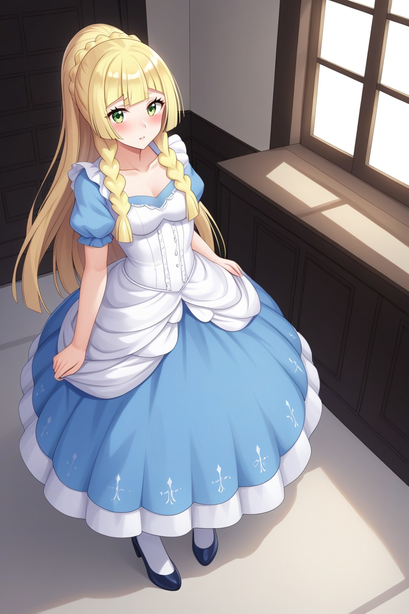 Standing, Lillie Cosplay, The Size Of A Barbie AI Porn