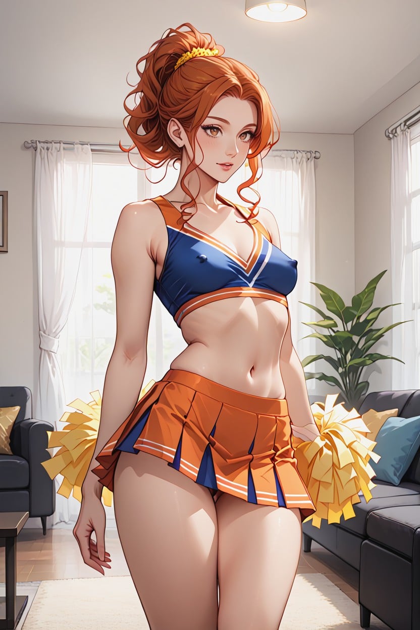Ginger, Round Shaped Head, Ultra Hd Hentai AI Porn