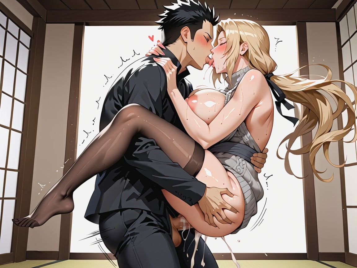 Massive Ass, Motion Effects, Hourglass Hentai AI Porn