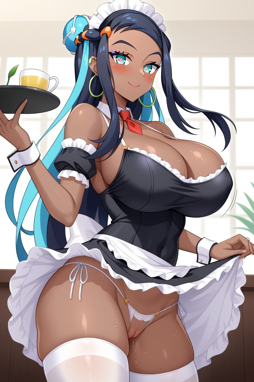 Waist Shot, Nessa, Off-shoulder Hentai AI Porn
