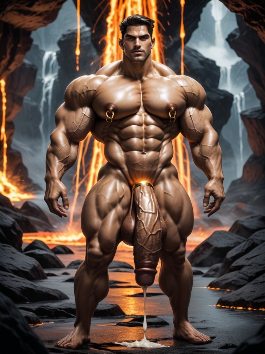 Thick Thighs, Mark Grayson From Invincible, Dripping Precum AI Gay Porn