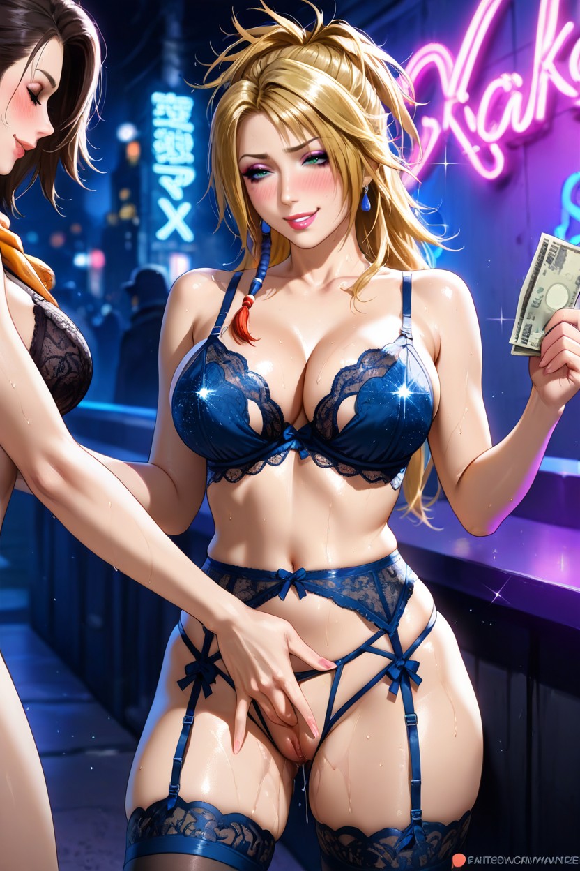 Mascara, Blushing, Smiling Hentai AI Porn