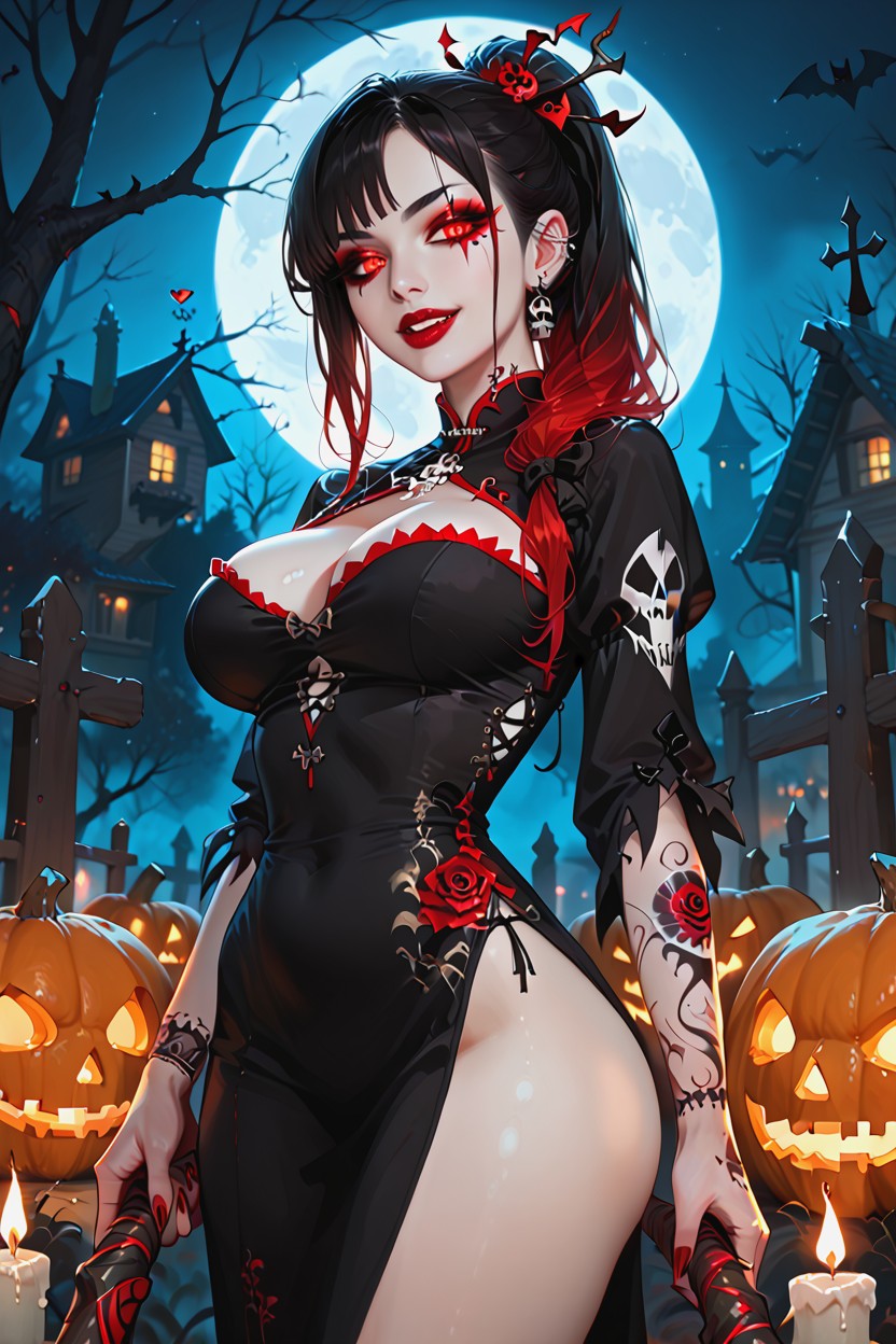 Massive Ass, Nullart Style, Detailed Costume Textures Hentai IA
