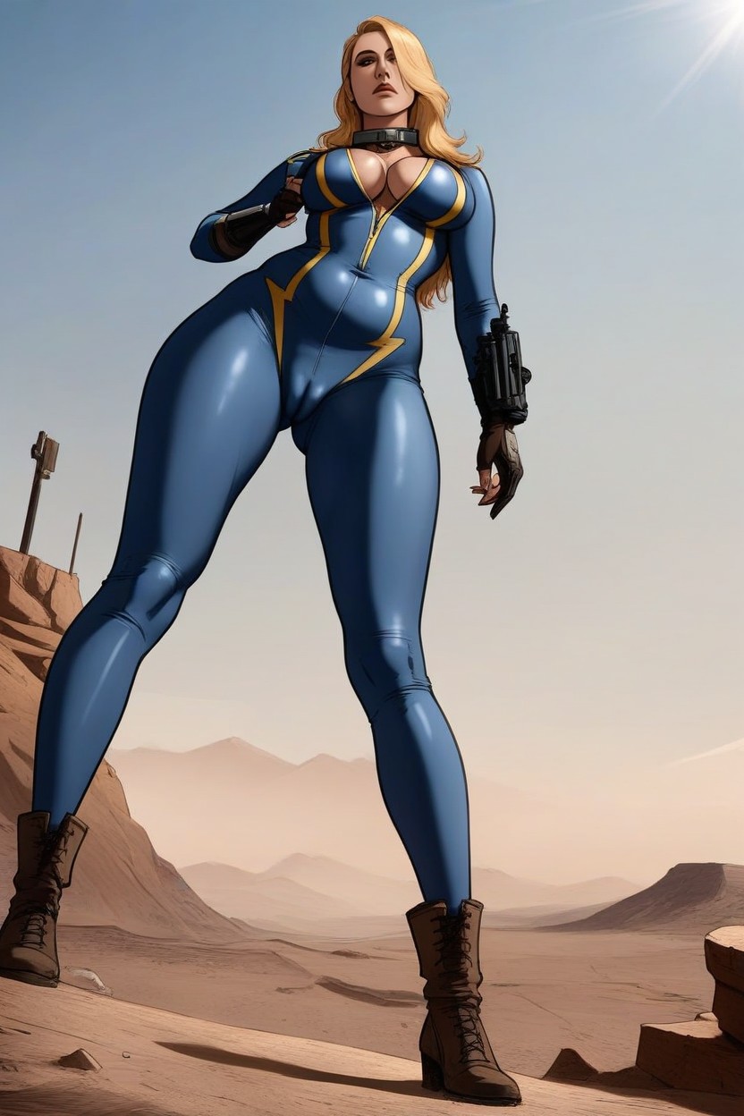 Cameltoe, Bored, Wide Hips Hentai AI Porn