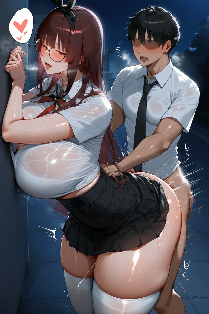 Orgasm, Arched Back, Loving Expression Hentai IA