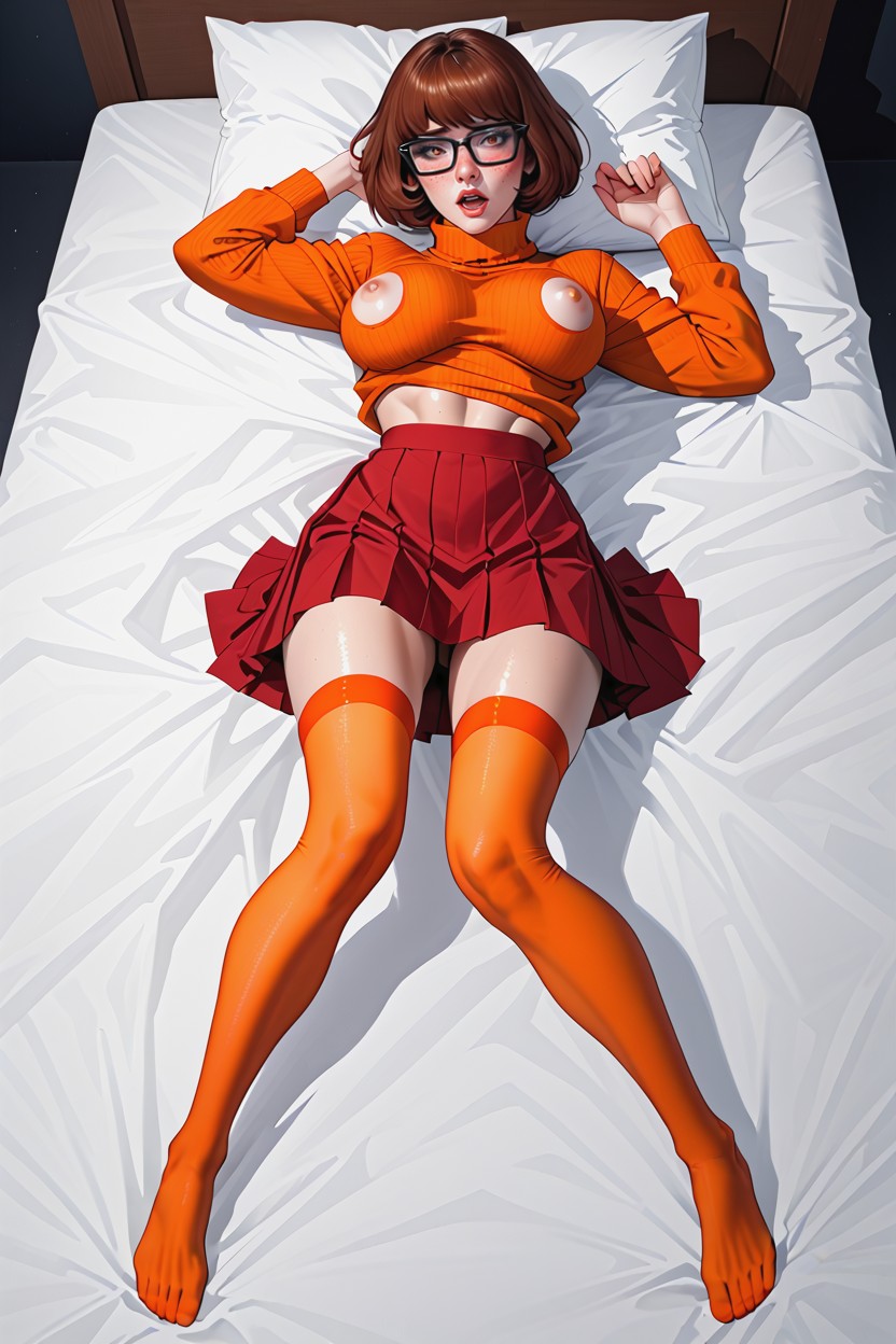 Coloured, Perfect Eyes, Thick Eyelashes Hentai AI Porn