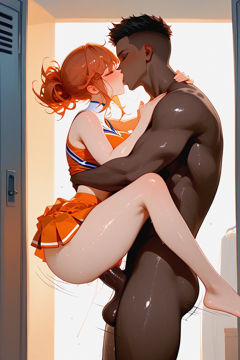 Pussy Juice, Kissing, Rough Sex Hentai AI Porn