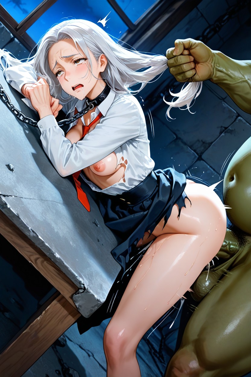 Teardrop, Cock In Pussy, Fucking Her Roughly Hentai AI Porn