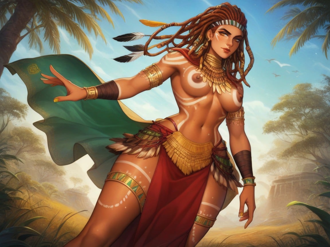 Dust Motes, Body Paint, 18+ Hentai AI Porn