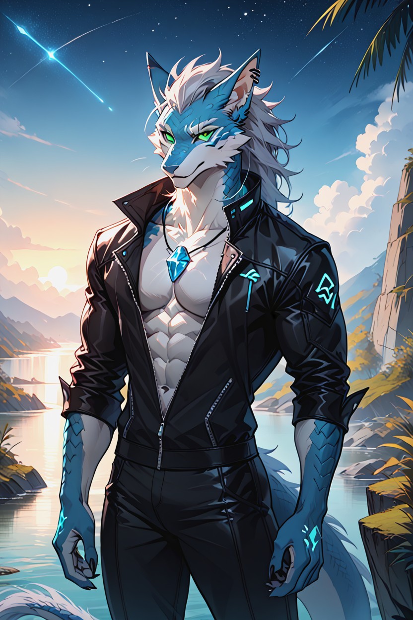 Text Artifacts, Resolution, Deformed Furry AI Porn
