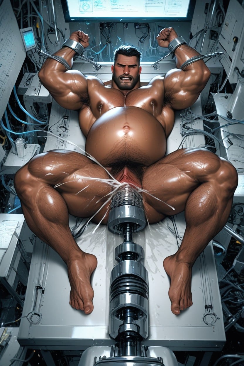 Spread Vagina, Spread Thighs, Trembling Porno IA Gay