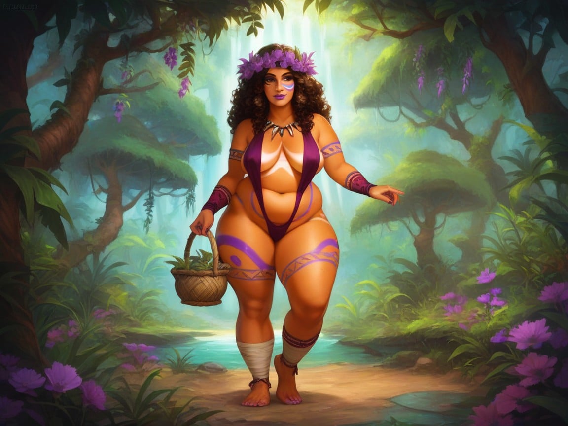 Afterimage, Brown Eyes, Rounded Chest Width Hentai AI Porn