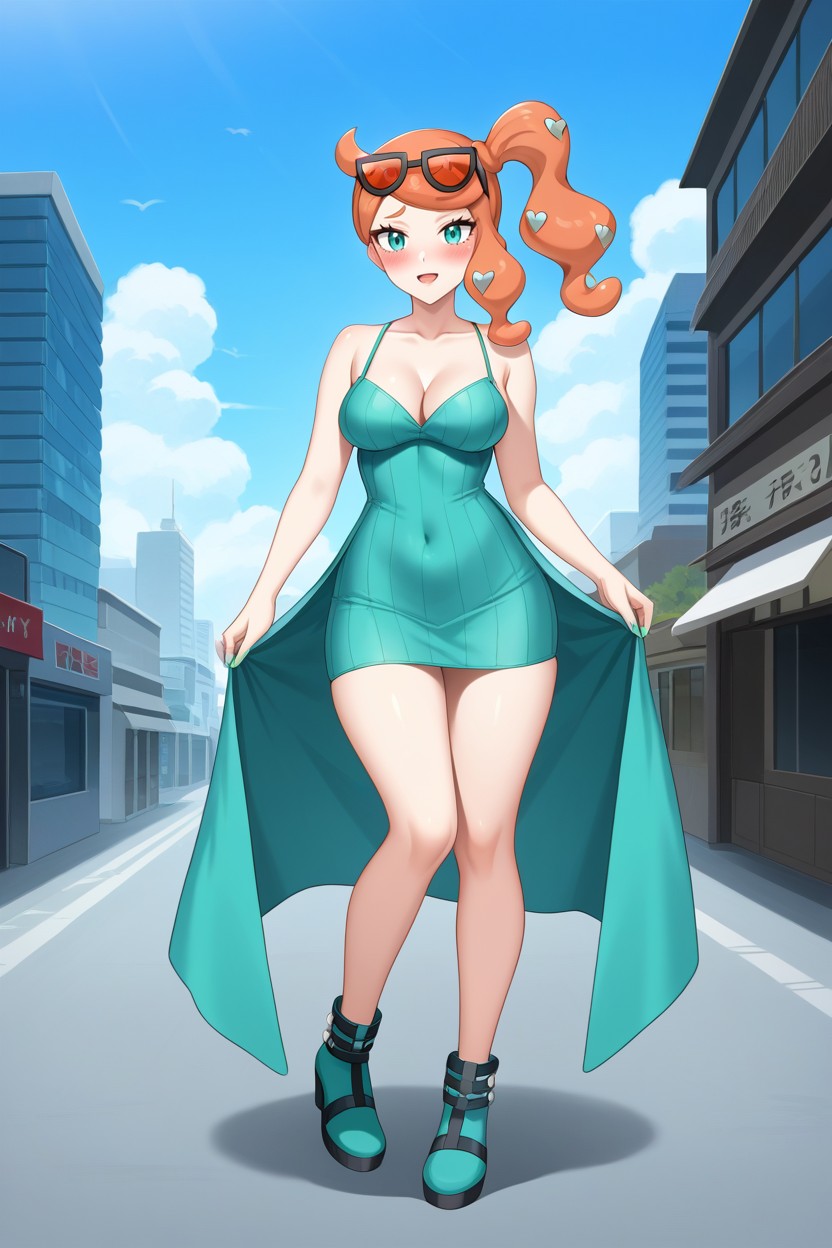 Fully Clothed, Fully Covered Body, Regressed In AI Porn