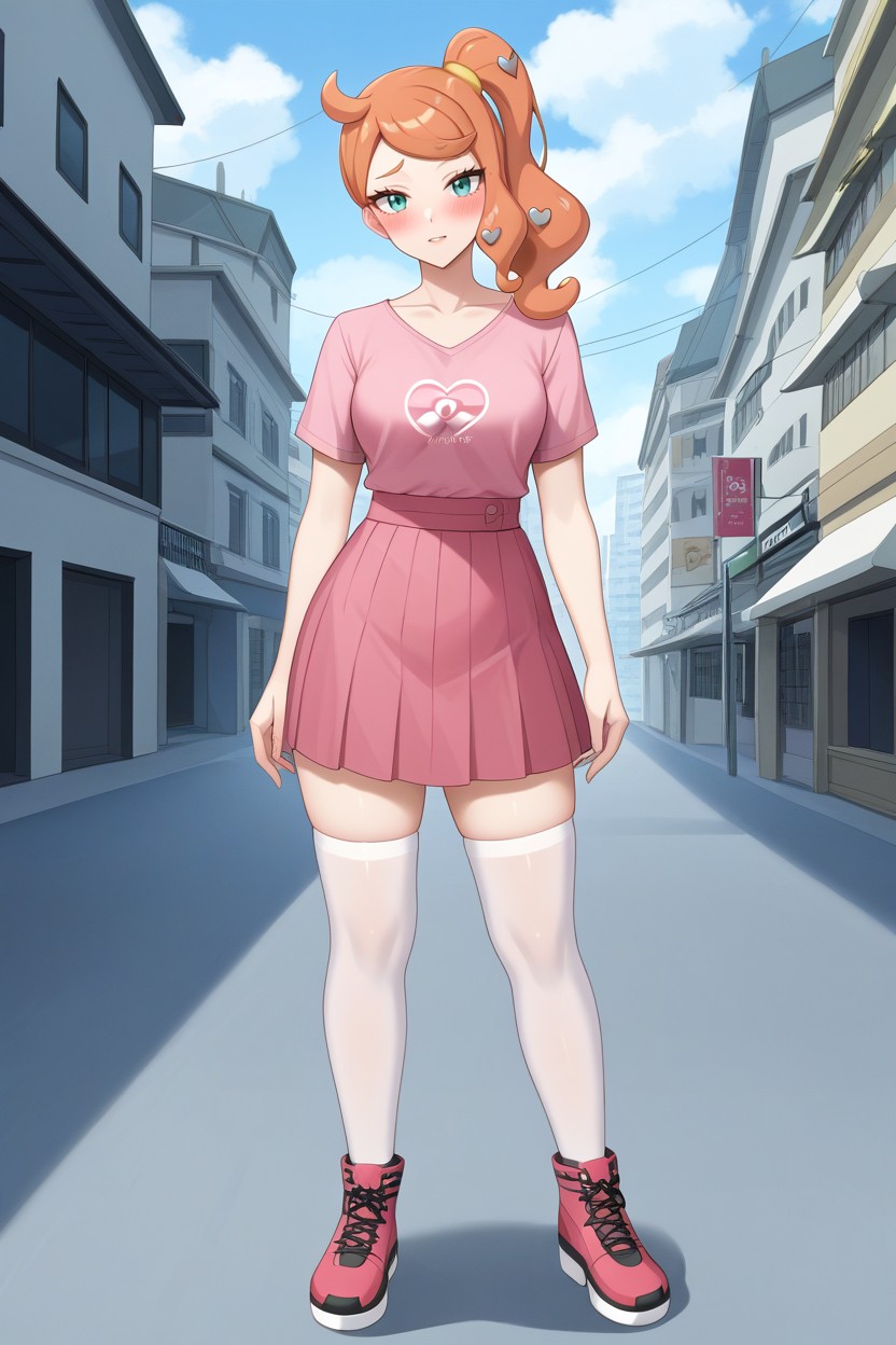 Fully Covered Body, Regressed Sonia, Sonia From Pokemon AI Porn