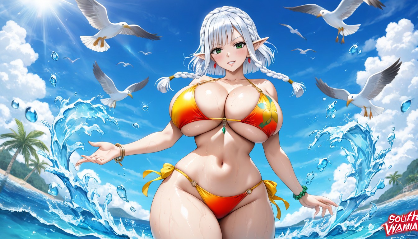 Happy, High Detail, Digital Painting Hentai AI Porn