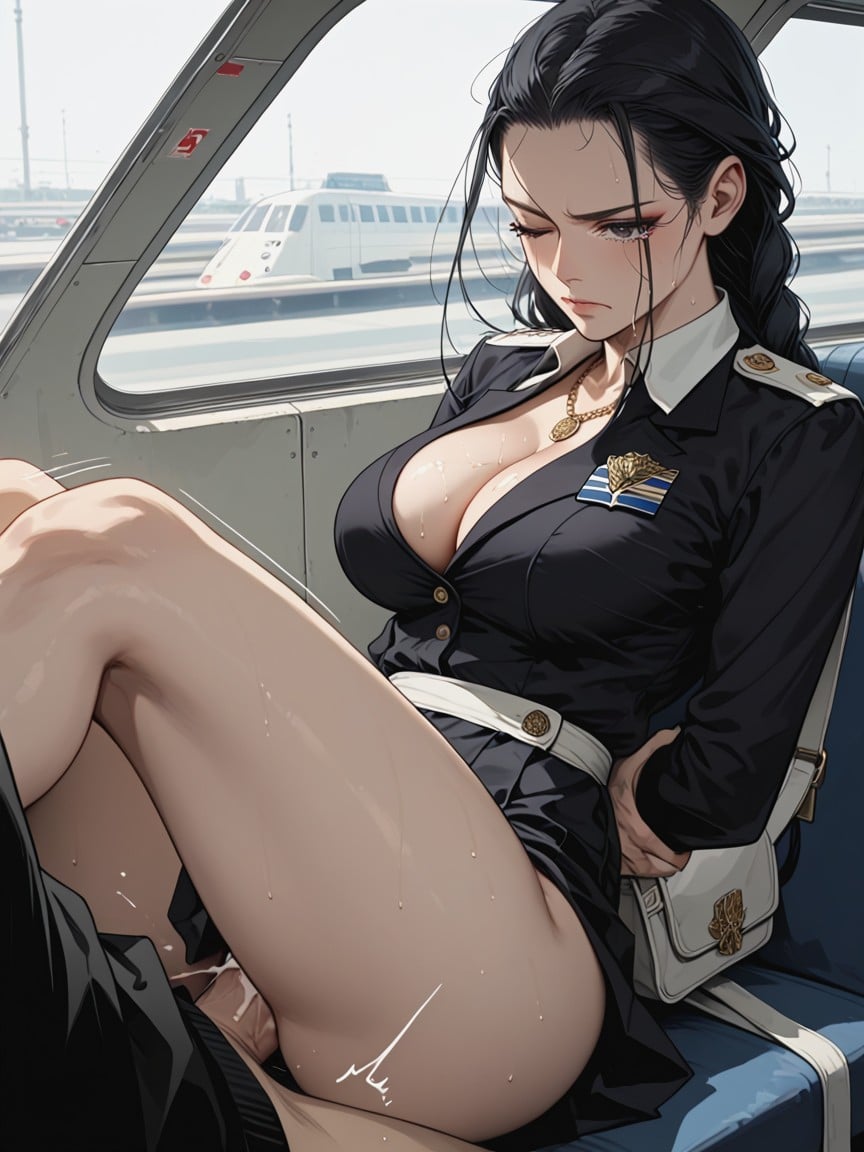 Rounded Ass, Straight, Disgusted Hentai AI Porn