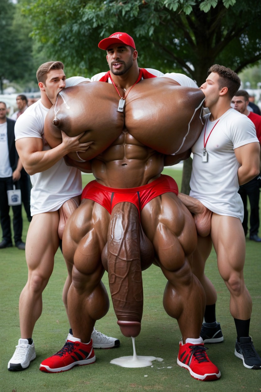 Big Nipples, Veiny Penis, Male Only AI Gay Porn