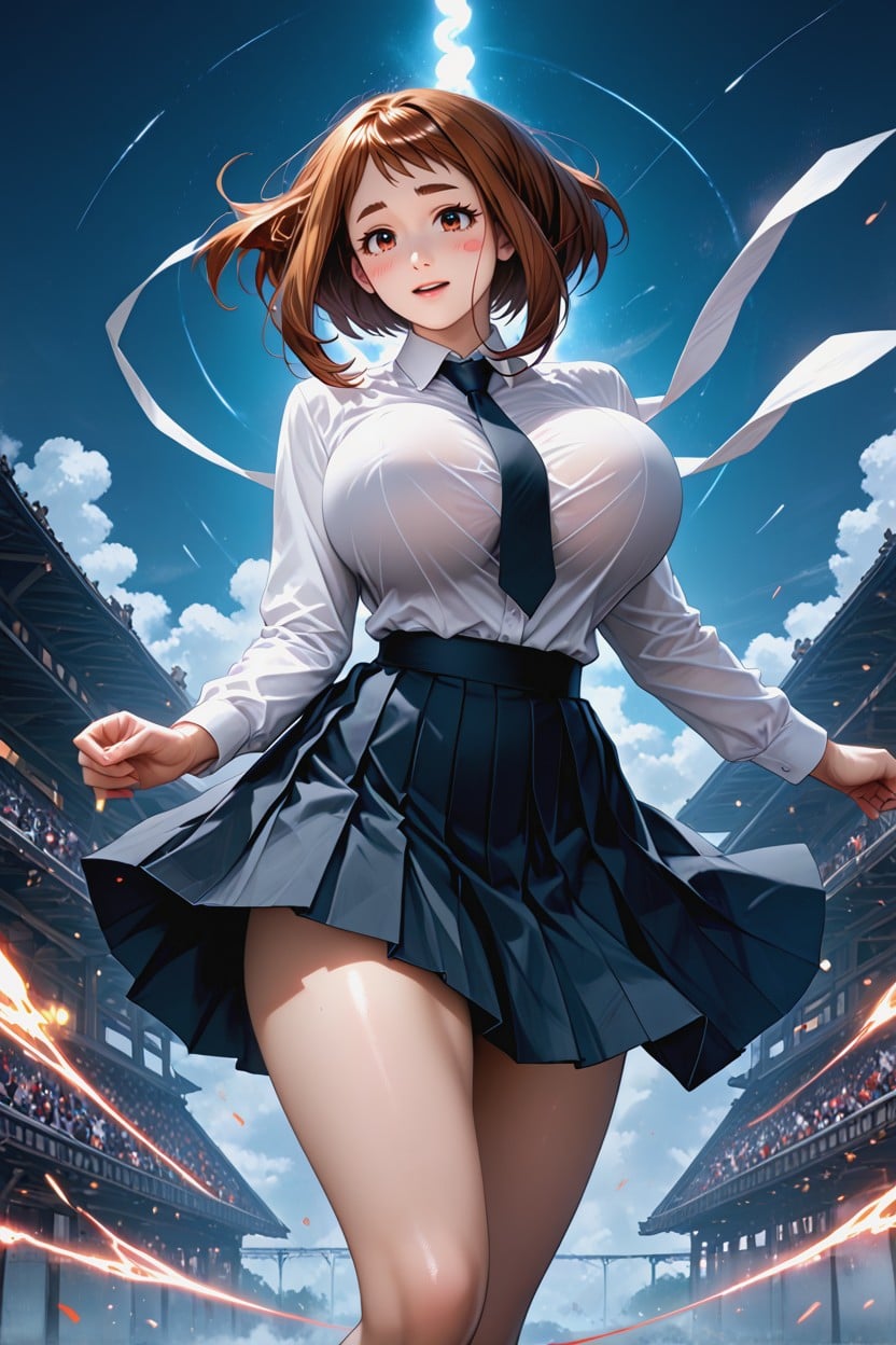 Coloured, Detailed Face, Sexy Legs Hentai AI Porn