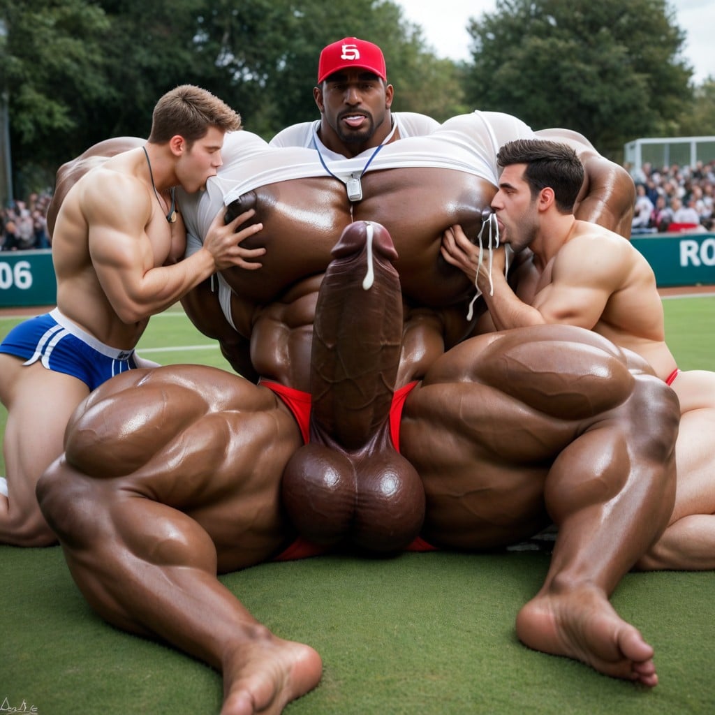 Park, Rough Grope, Rolling Eyes AI Gay Porn