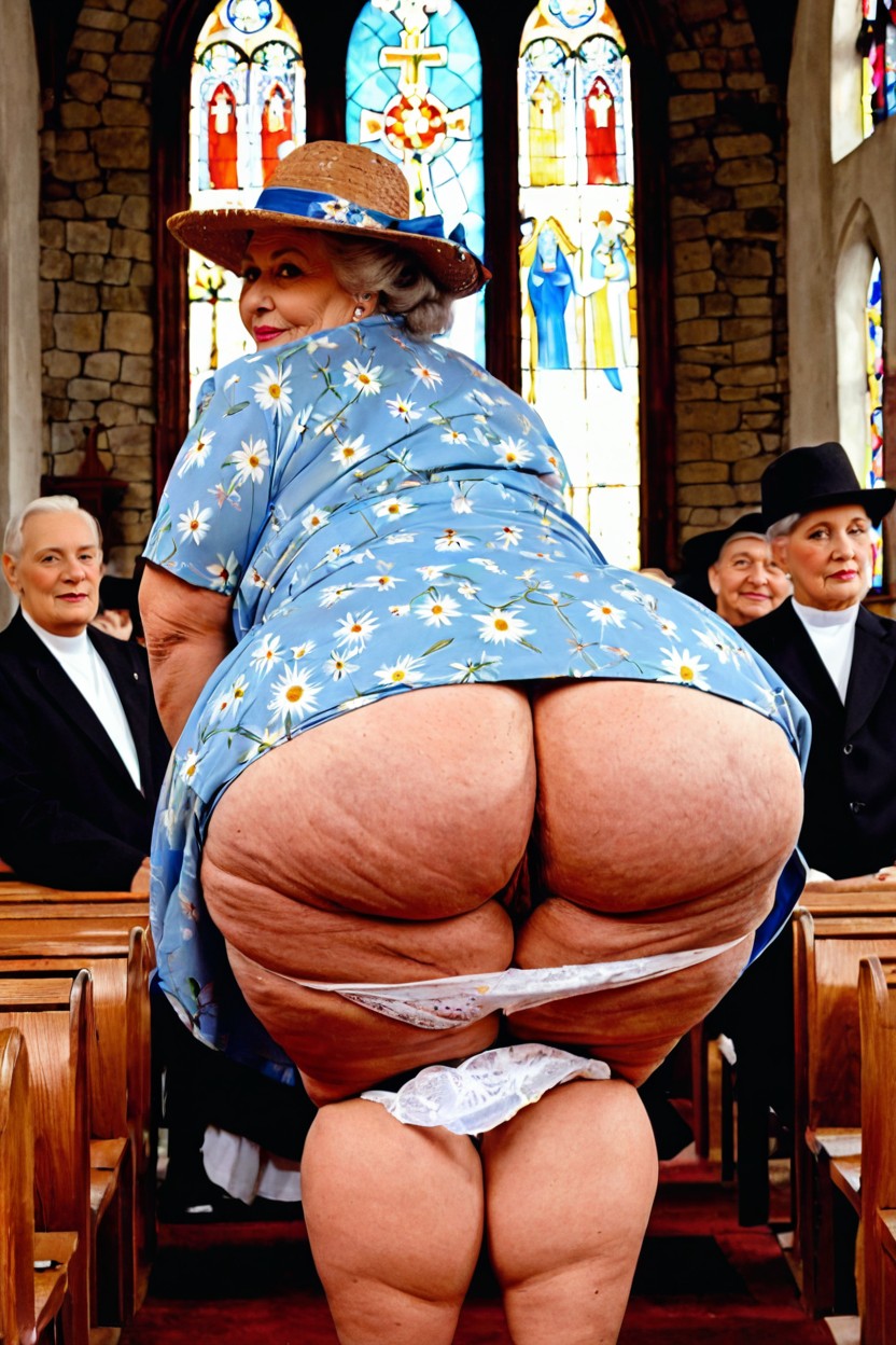 Medium Breast, Full Length, Massive Ass BBW AI Porn