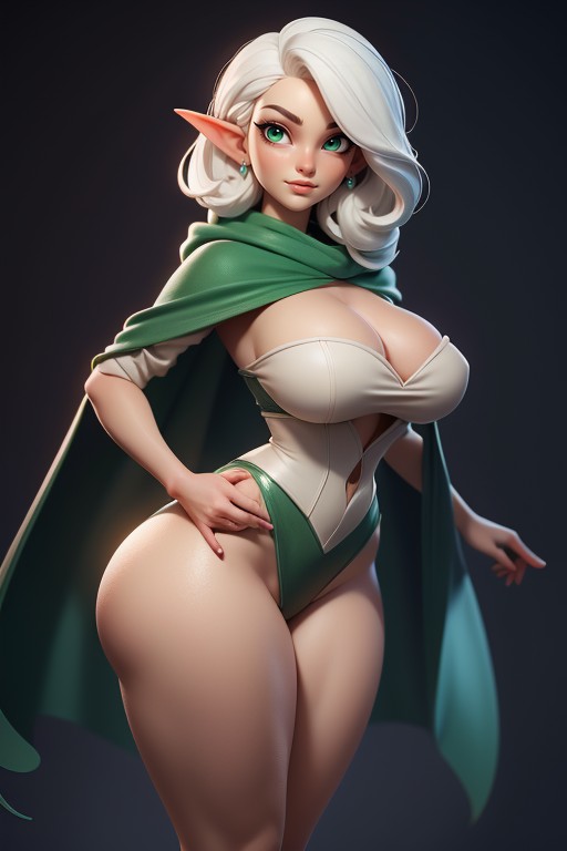 Curvy Hips, Druid, Gruesa Hentai IA