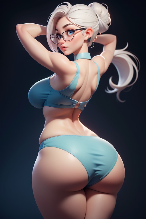 Bbw, Psylockemarvel, Large Breasts Hentai AI Porn