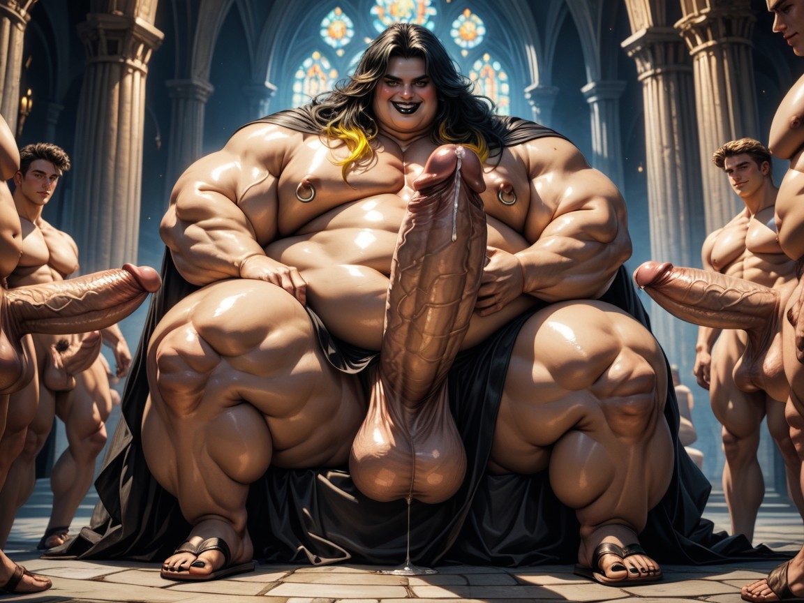 Masculine Chest, Goddess Sandals, Nipple Rings Porno IA Gay