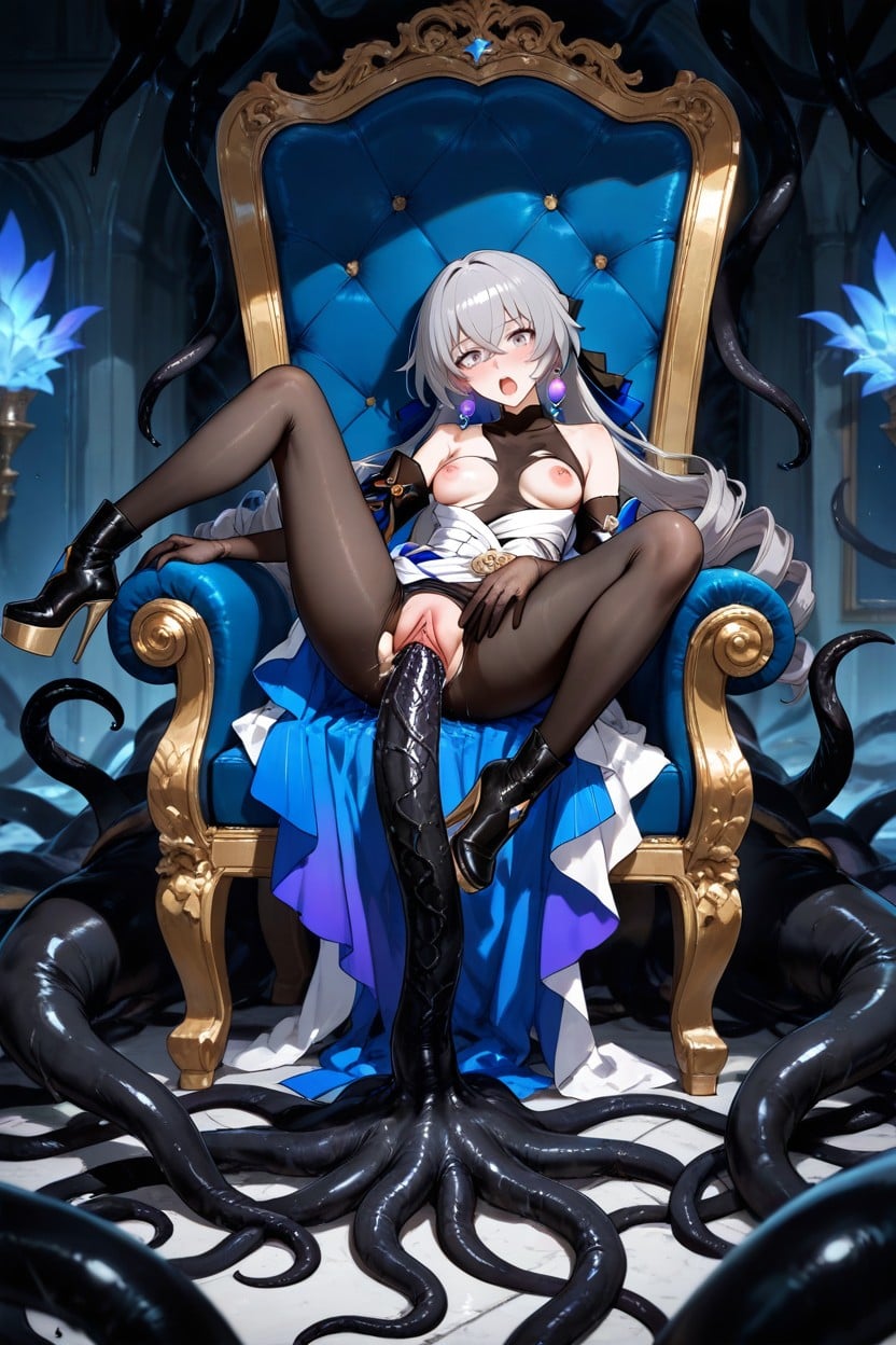Gigantesco, Black Tights, Delgada Hentai IA