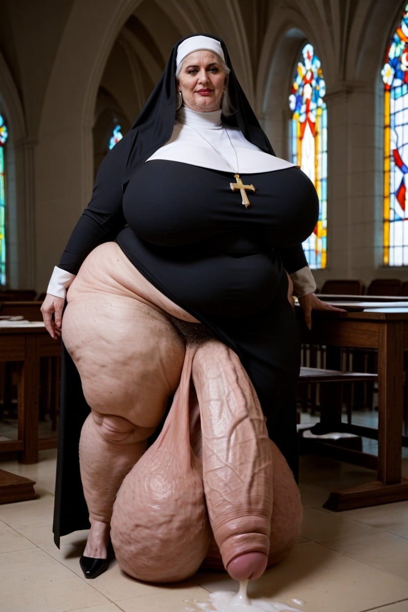 60+, Breast Expansion, Hyper Testicals AI Porn