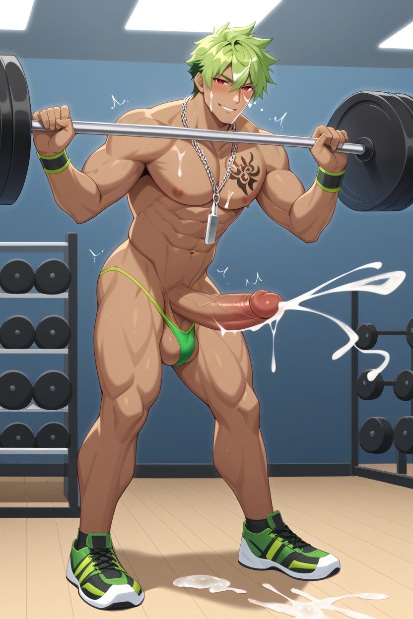 Big Cock, Big Ball, Round Ass Porno gay IA