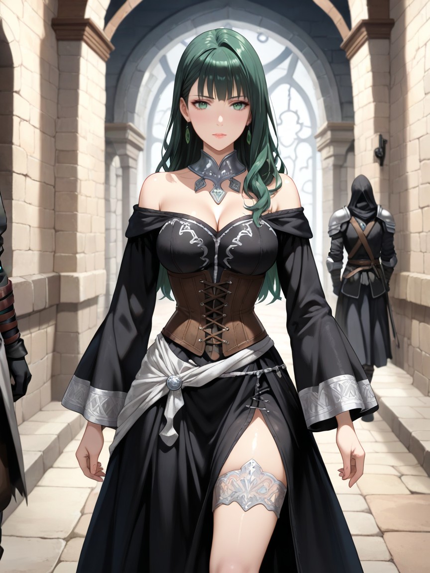 25+, Woman Knight Named Veronica, Night Hentai AI Porn