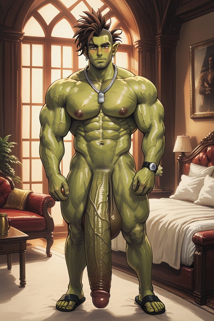 Goblin, Naked, Pale Skin AI Gay Porn