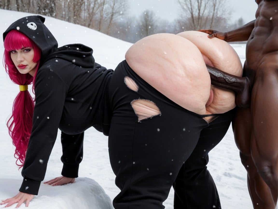 Ultra Realistic, Huge Wide Hips, Most Huge Ass AI Porn