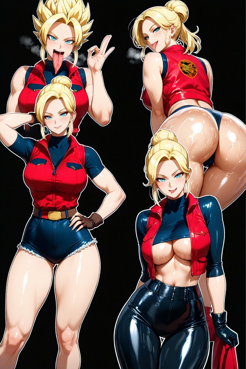 Claire Redfield, Long Legs, Seductive Eyes Hentai AI Porn