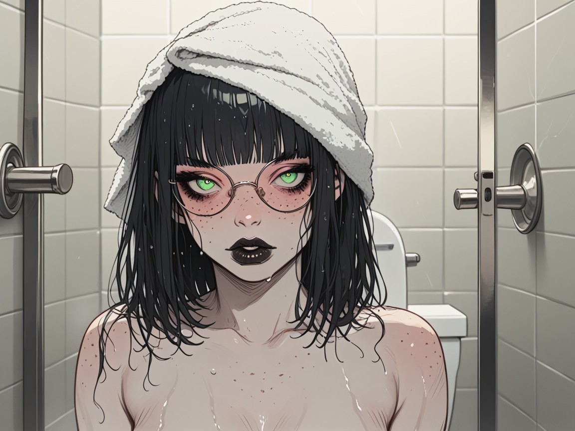 Large Head, Large Eyes, 25+ Hentai IA