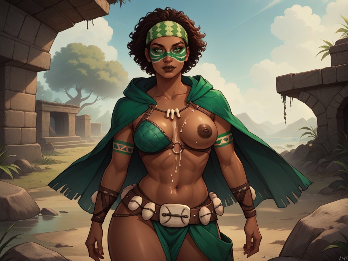 Squared Shoulders, Bone Tool Belt, Dust Motes Porno latina IA