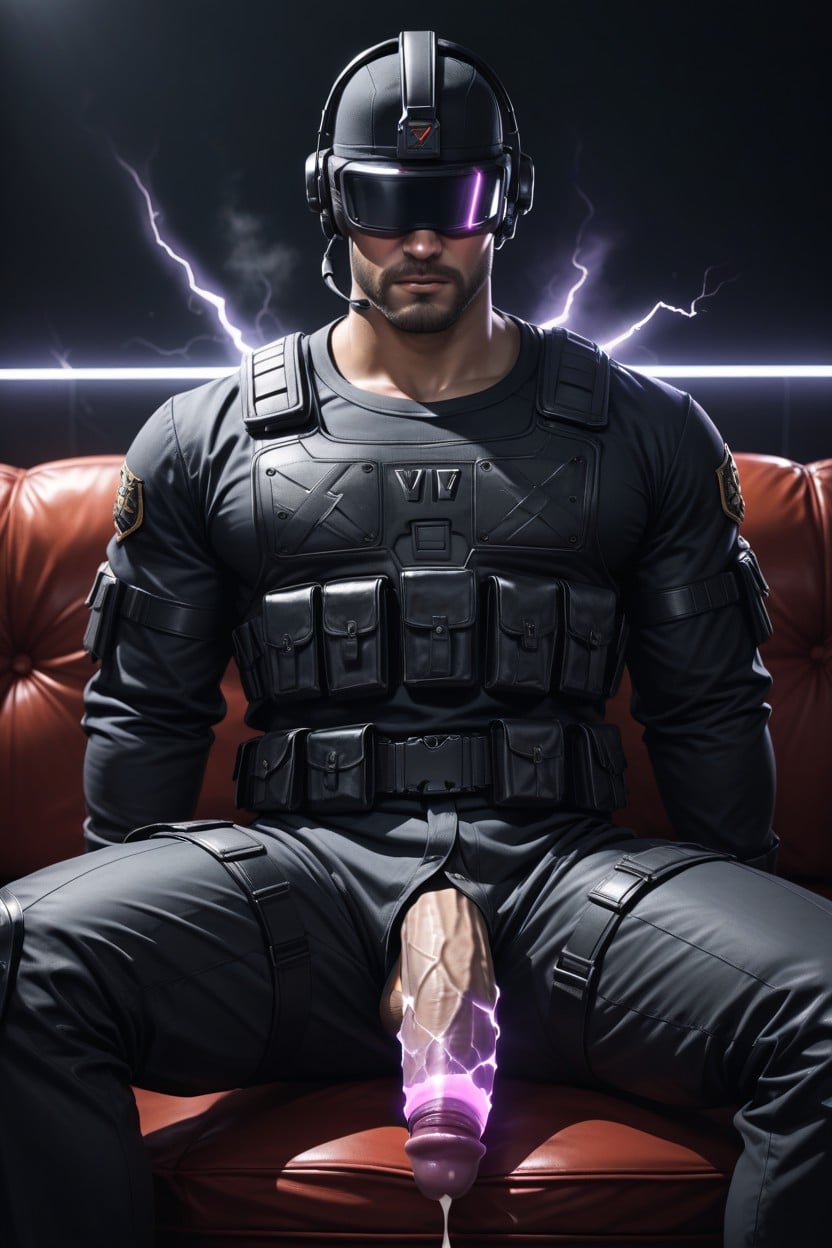 Sitting Legs Spread Wide, God Of Thunder As Very Fit, Vr Headset Porno IA Gay